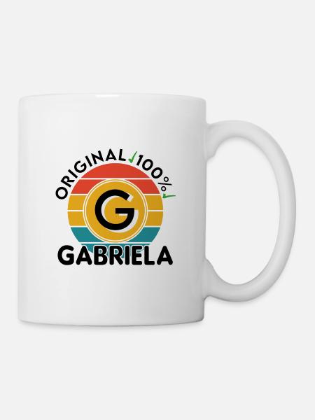 Gabriela - Tasse - Weiß