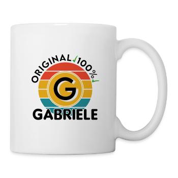 Gabriele - Tasse - Weiß - Rechts