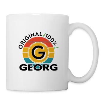 Georg - Tasse - Weiß - Rechts