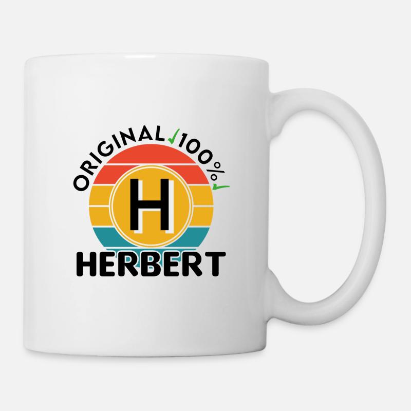 Herbert - Tasse - Weiß