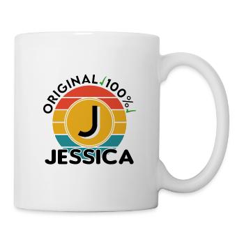 Jessica - Tasse - Weiß - Rechts