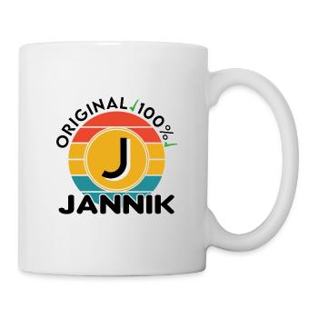 Jannik - Tasse - Weiß - Rechts