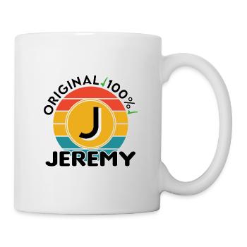 Jeremy - Tasse - Weiß - Rechts