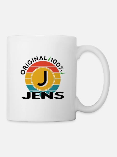 Jens - Tasse - Weiß
