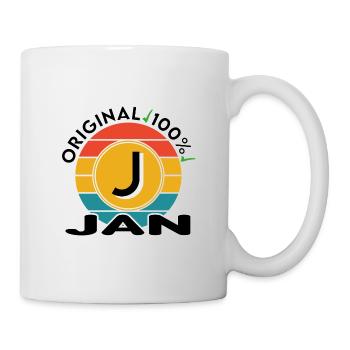 Jan - Tasse - Weiß - Rechts
