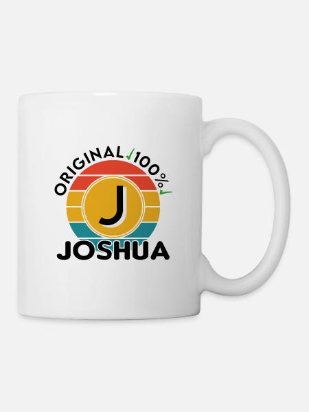 Joshua - Tasse - Weiß