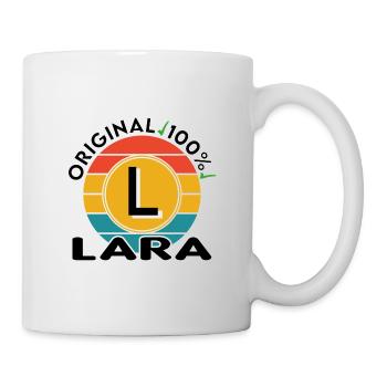 Lara - Tasse - Weiß - Rechts