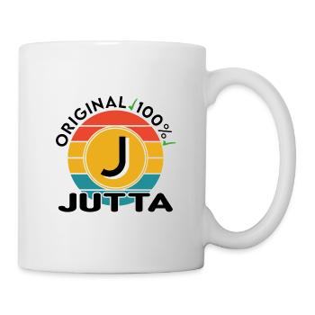 Jutta - Tasse - Weiß - Rechts