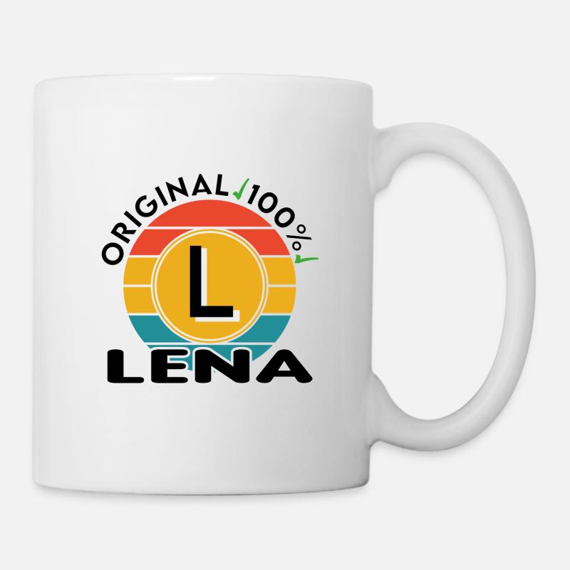 Lena - Tasse - Weiß