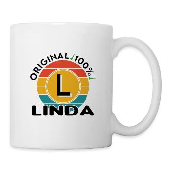Linda - Tasse - Weiß - Rechts