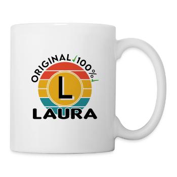 Laura - Tasse - Weiß - Rechts