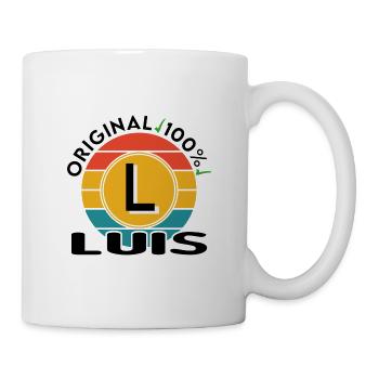 Luis - Tasse - Weiß - Rechts