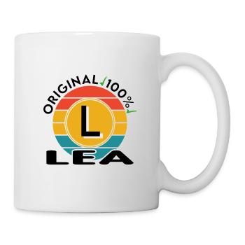 Lea - Tasse - Weiß - Rechts