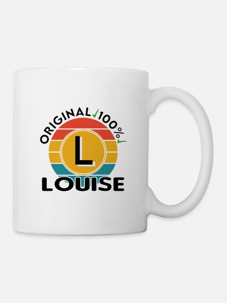 Louise - Tasse - Weiß