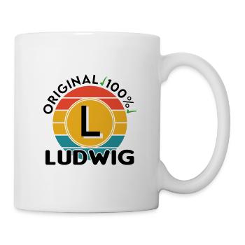 Ludwig - Tasse - Weiß - Rechts