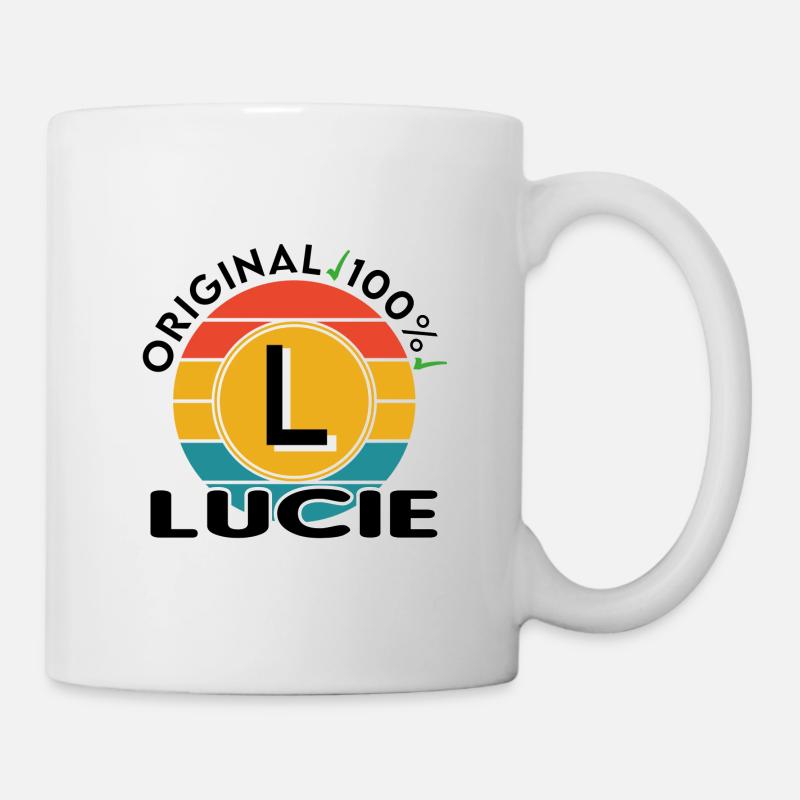 Lucie - Tasse - Weiß