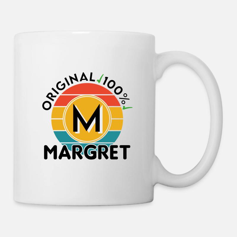 Margret - Tasse - Weiß