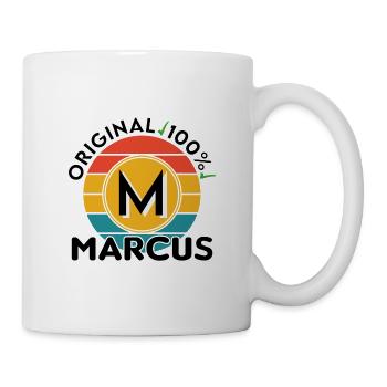 Marcus - Tasse - Weiß - Rechts