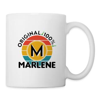 Marlene - Tasse - Weiß - Rechts