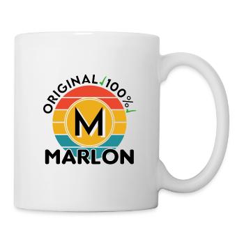 Marlon - Tasse - Weiß - Rechts