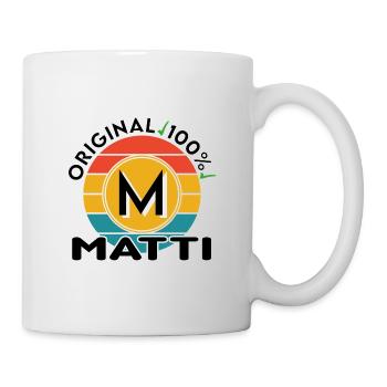 Matti - Tasse - Weiß - Rechts