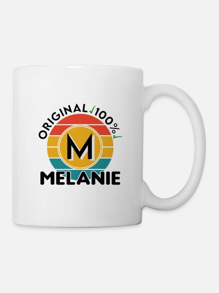 Melanie - Tasse - Weiß