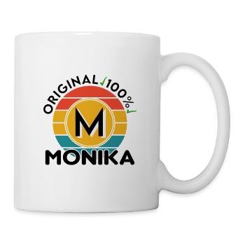 Monika - Tasse - Weiß - Rechts