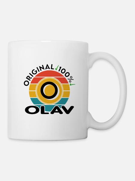 Olav - Tasse - Weiß
