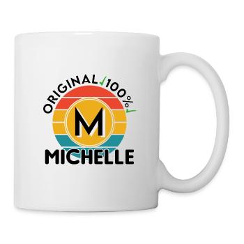 Michelle - Tasse - Weiß - Rechts