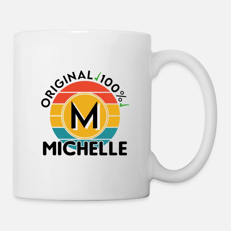 Michelle - Tasse - Weiß
