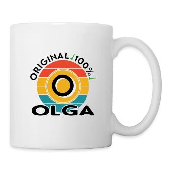 Olga - Tasse - Weiß - Rechts