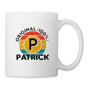 Patrick - Tasse - Weiß - Rechts