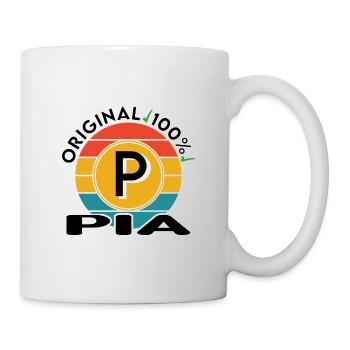 Pia - Tasse - Weiß - Rechts