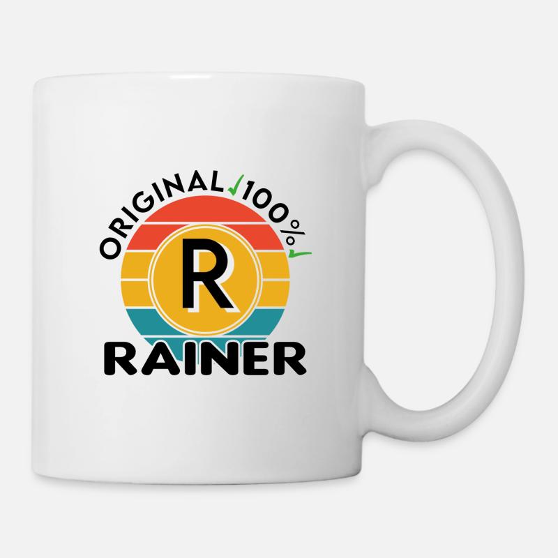 Rainer - Tasse - Weiß