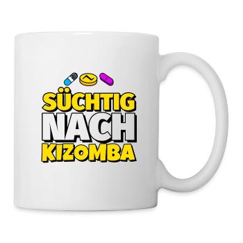 Kizomba Tanz lustig Geschenk - Tasse - Weiß - Rechts