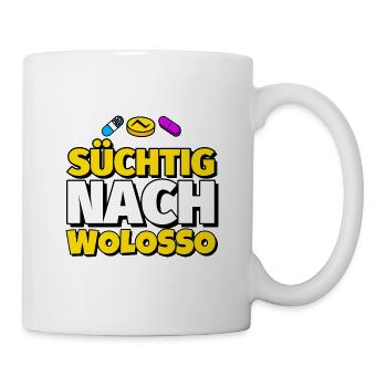 Wolosso Tanz lustig Geschenk - Tasse - Weiß - Rechts