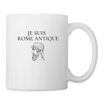 Je suis Rome antique homme - Mug blanc - blanc - Droite