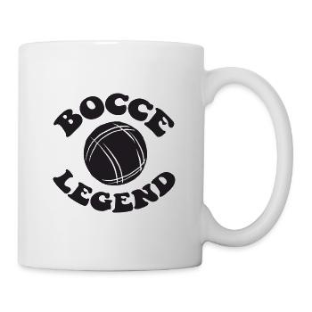 Bocce Legend Citation Bocce Ball avec Jack Bocci - Mug blanc - blanc - Droite