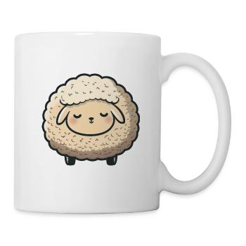 Sleeping Sheep Child Baby Easter Easter Lamb - Mug - white - Right
