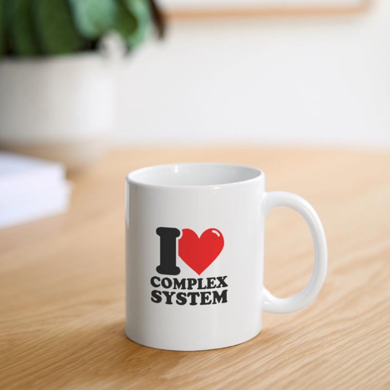 J’adore le système complexe Mug blanc