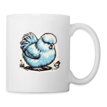 Silkie Chicken Fluffy Chicken Silkies - Mug - white - Right