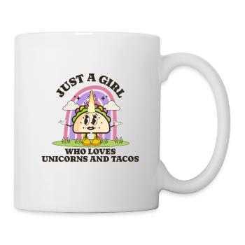 Taco - Tasse - Weiß - Rechts