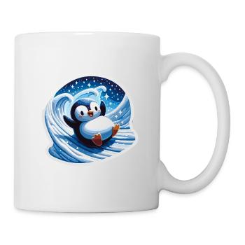 Christmas Penguins Little Penguin Penguin Lover - Mug - white - Right