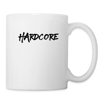 Hardcore, Black Version-Two - Tasse - Weiß - Rechts