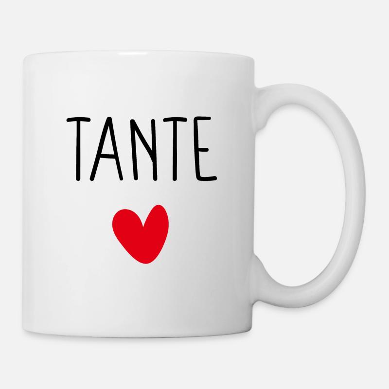 Tante - Tasse - Weiß