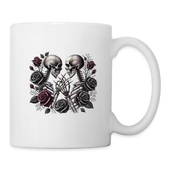 Romance sombre : Esthétique gothique - Mug blanc - blanc - Droite