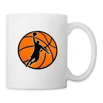 Basketball Power Dunk  - Tasse - Weiß - Rechts