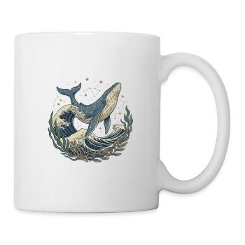 Der Wal – Säule des Ozeans - Tasse - Weiß - Rechts