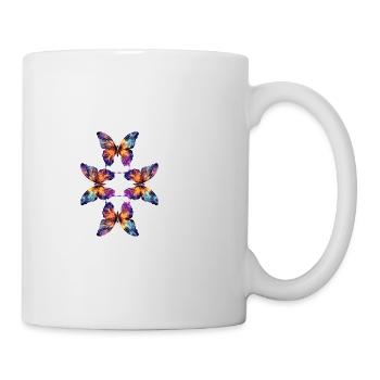 Magical butterflies - Tasse - Weiß - Rechts