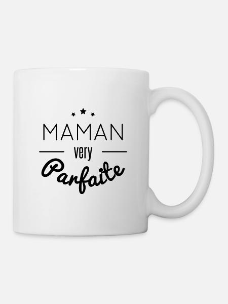 maman very parfaite - Mug blanc - blanc